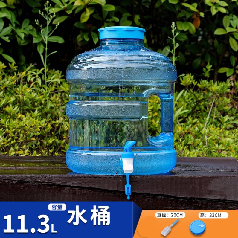 促车载装水桶装饮水桶带龙头塑料家用户外露营便携储水存水蓄水品