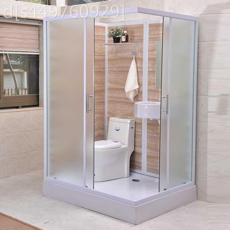 一体式淋浴房整体淋浴房带马桶整体卫生间含马桶洗脸盆整体卫生间