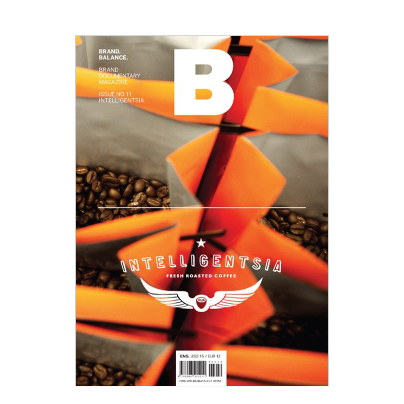 【预售】Magazine《B》 INTELLIGENTSIA咖啡馆 NO.11 咖啡连锁主题 商业品牌杂志 韩国英文版 善本图书