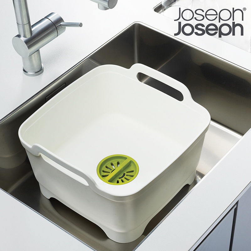 英国Joseph Joseph 水果清洗碗洗菜盆移动水槽 沥水架 厨房置物架