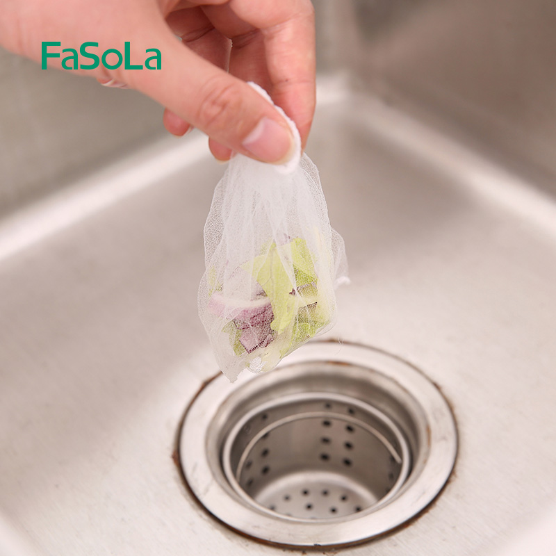 厨房水槽过滤网 洗碗池排水口残渣过滤垃圾袋 漏水槽防堵塞水切袋