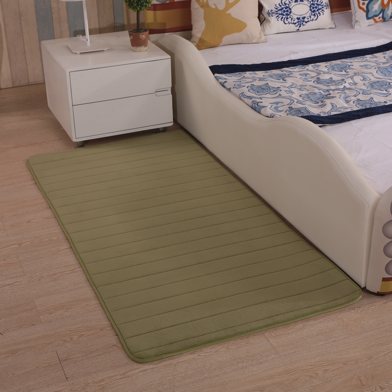 宝宝防摔地垫房间家用加厚防滑卧室床边长方形小地毯榻榻米隔音垫
