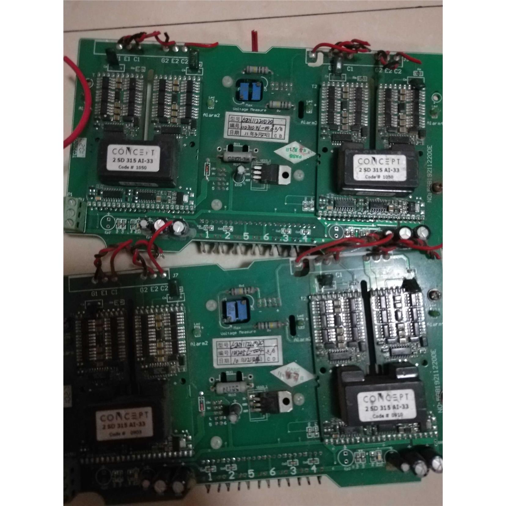 国电四维高压变频器功率单元 驱动板触发板 2SD315AI-33 IGBT询价