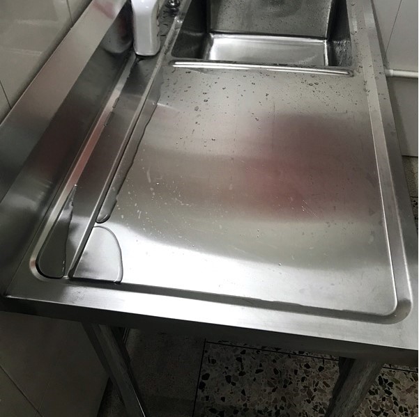 定制平台加长水槽集成台面盆洗手不锈钢单池一体托架工作台带厨房