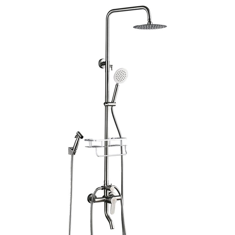 专用SUS304不锈钢花洒套装家用洗澡神器淋浴器浴室卫生间沐浴