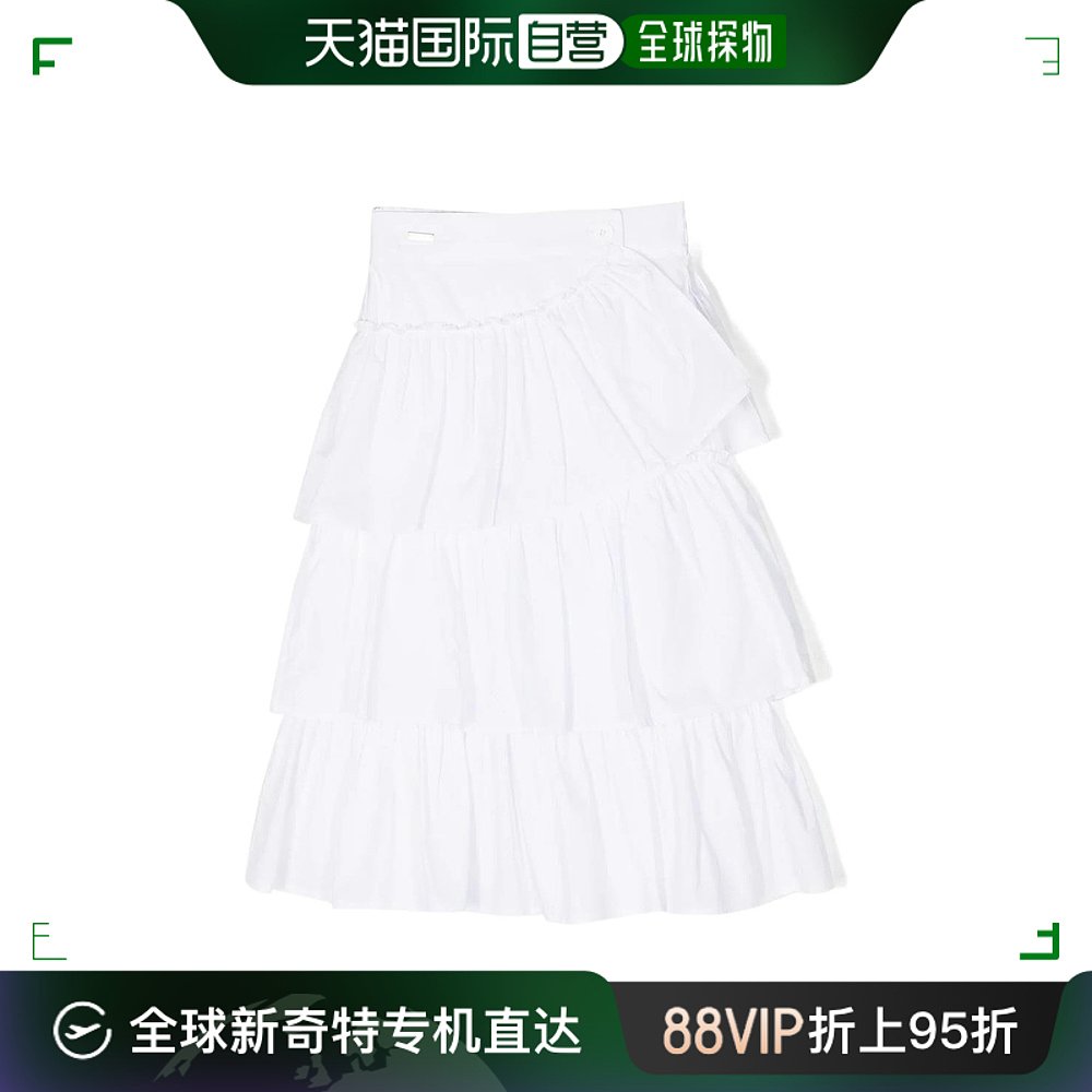 香港直邮Monnalisa 女童 徽标半身裙童装 41A7001117