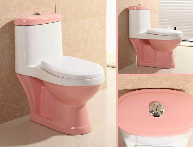 普通坐便椅家用中小型卫生缓冲抽水马桶厕所简约排水儿童w老大口