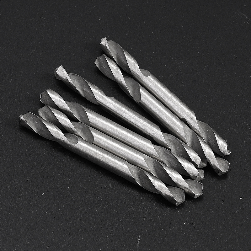 双头麻花钻头两头钻不锈钢专用钻头M2高速钢双刃钻头3.2 4.2 5.2