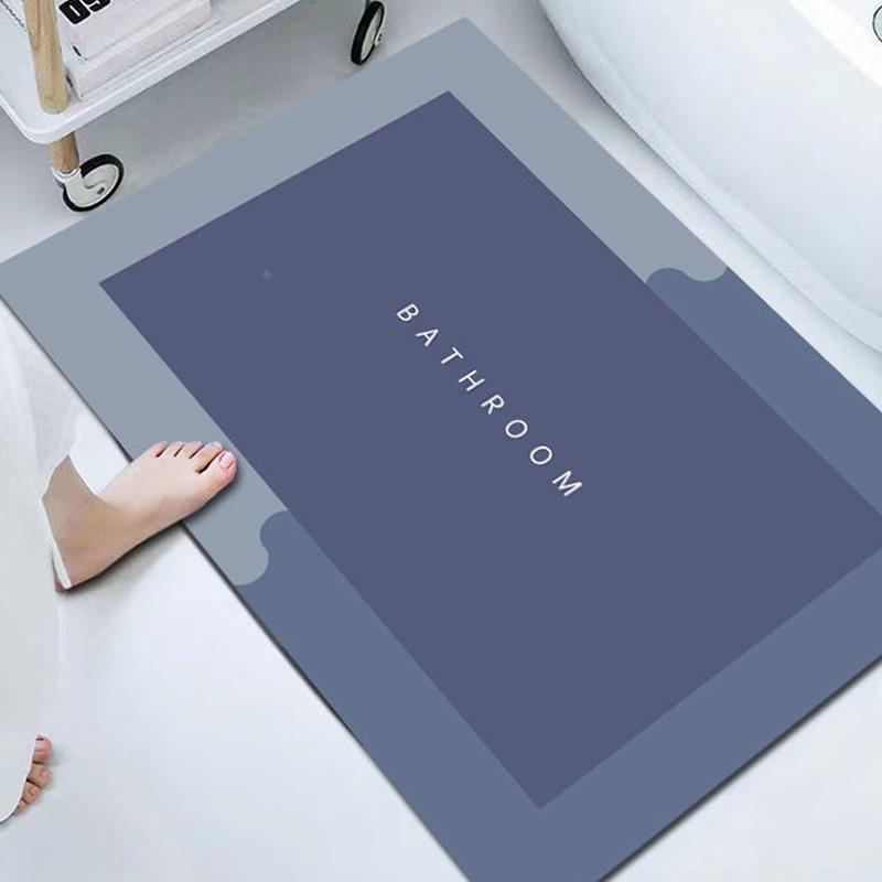 硅藻泥地垫浴室吸水板洗脚搓脚神器懒人卫生间浴缸地砖防滑贴神器
