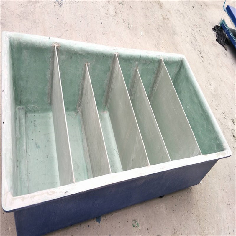 吉林 玻璃质多功能水箱 玻璃钢蓄集池 玻璃钢a水水槽 j品钢卖家