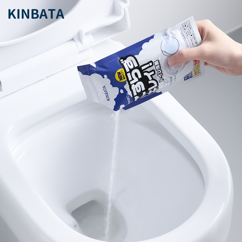 kinbata日本马桶泡泡净清洁剂强力除垢菌去渍缓解异味免刷易清洗