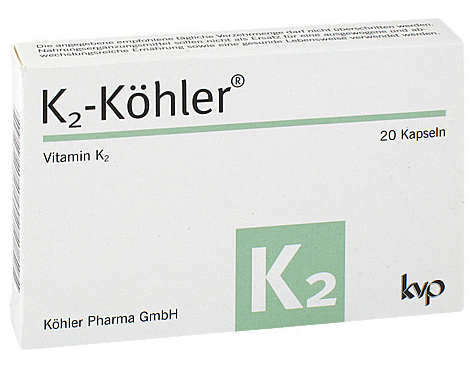 K2-Kohler 维生素K2片60粒促进骨蛋白合成