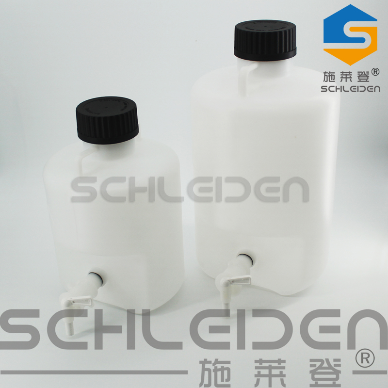 5L/10L/25L 塑料下口瓶 放水桶 龙头桶/瓶 实验室蒸馏水桶 黑盖
