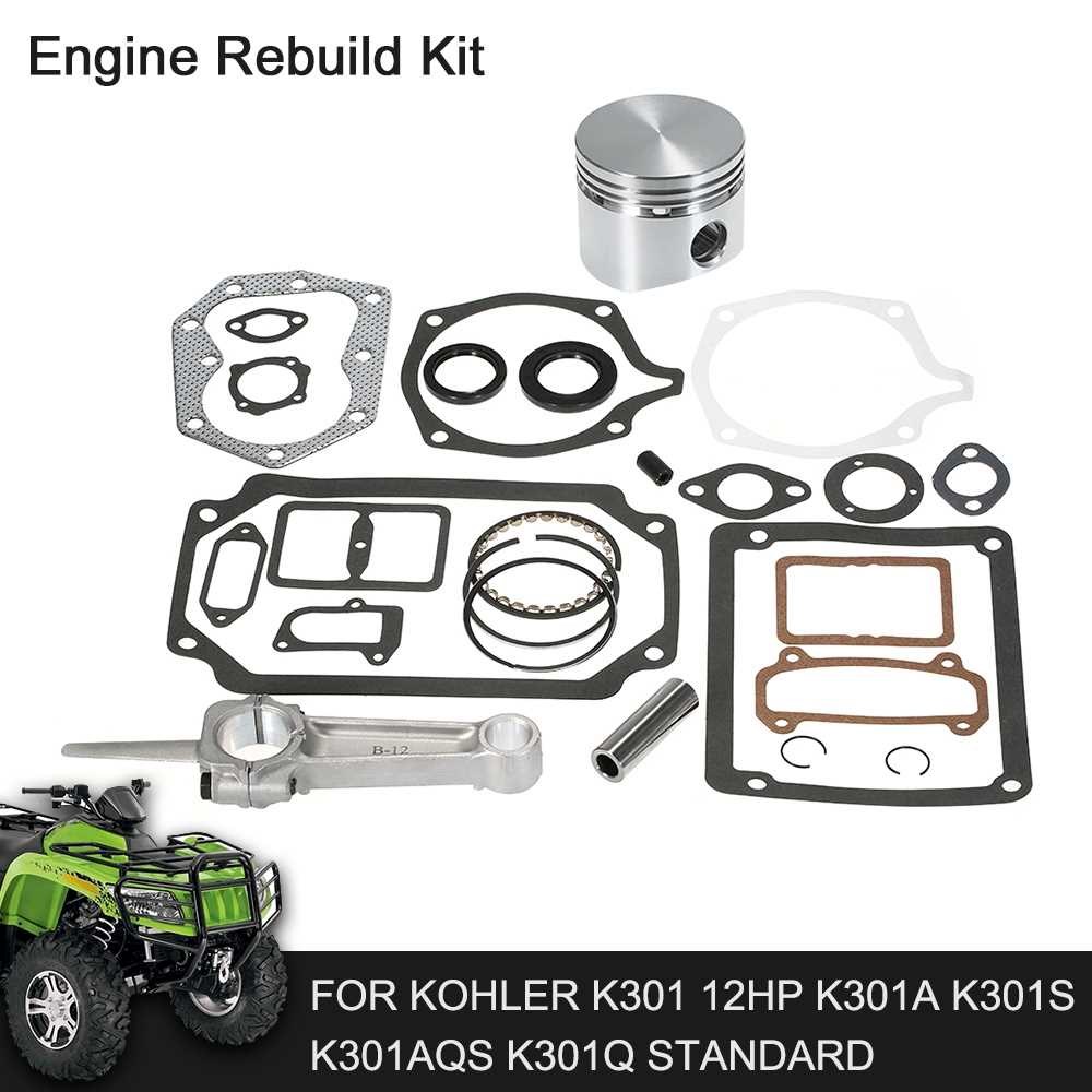 Engine Rebuild Kit Fit for Kohler K301 12HP K301A K301S K301