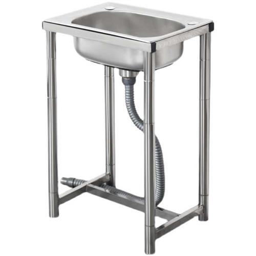 厨房水池不锈钢水槽带支架洗菜盆洗碗池家用商用阳和台洗手池小号