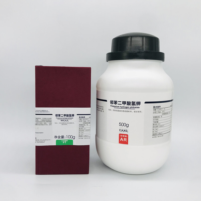 西陇科学 邻苯二甲酸氢钾 分析纯AR500g 基准试剂PT100g/瓶 试剂