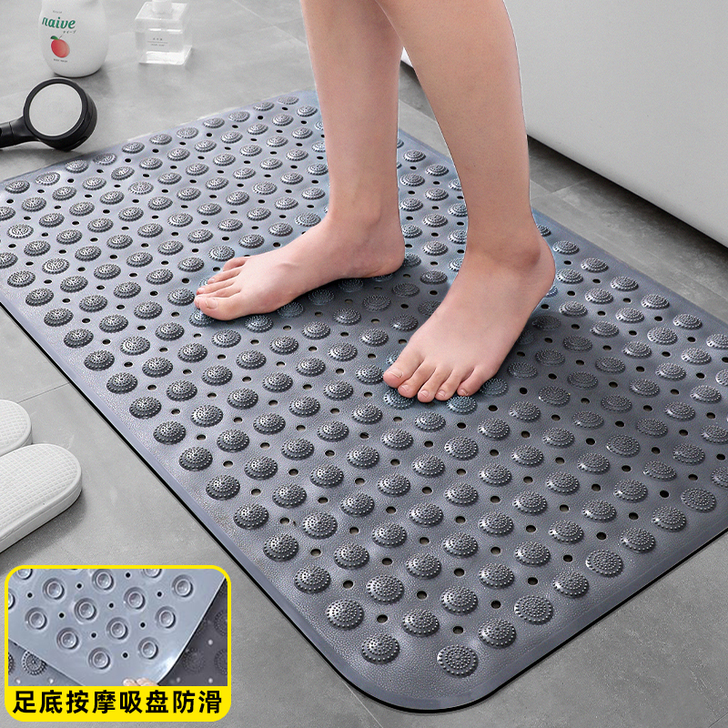日本进口无印良品方形防滑垫浴室垫洗澡防摔环保家用淋浴房吸盘地