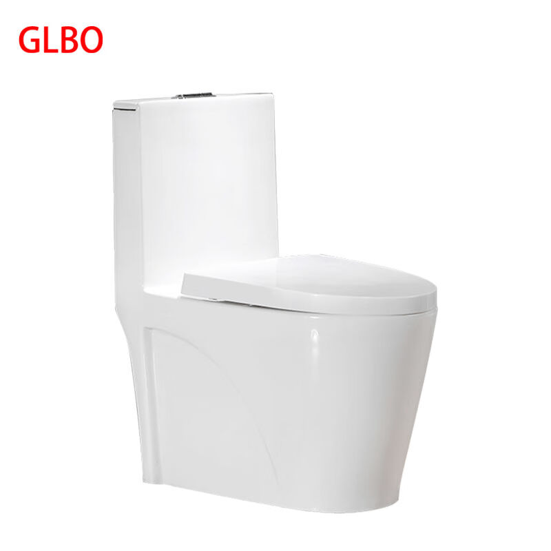 GLBO低音缓降陶瓷坐式马桶普通座便器G款工程款305mm坑距不包安装