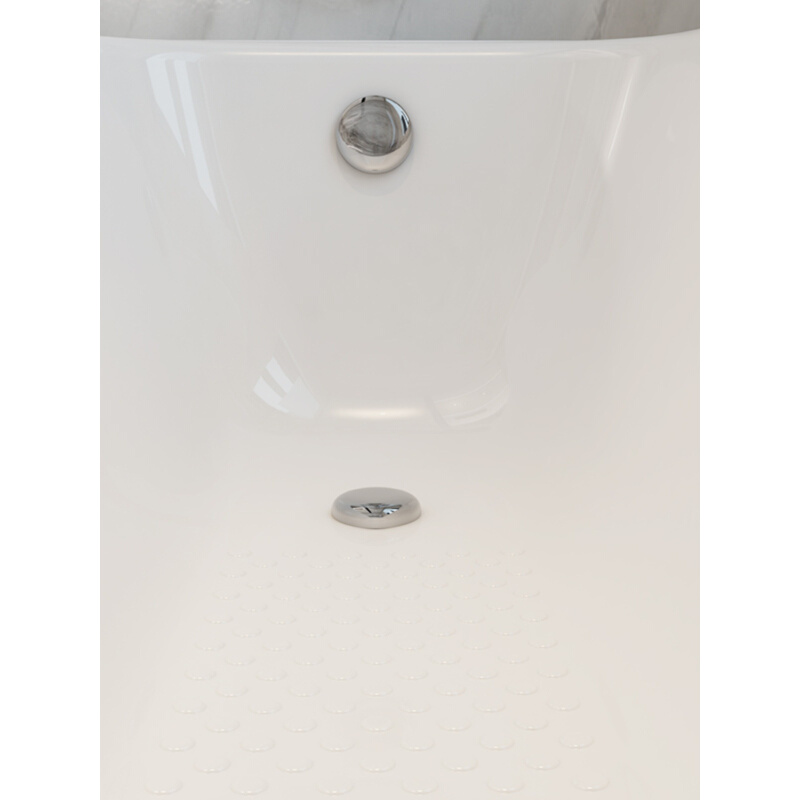 单卫生间大成人钢板陶瓷搪瓷釉浴缸家用小户型镶嵌入式浴盆