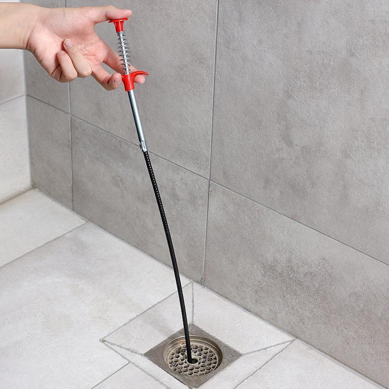 通下水道疏通神器厨房地漏堵塞清理器厕所马桶万能的管道专用工具