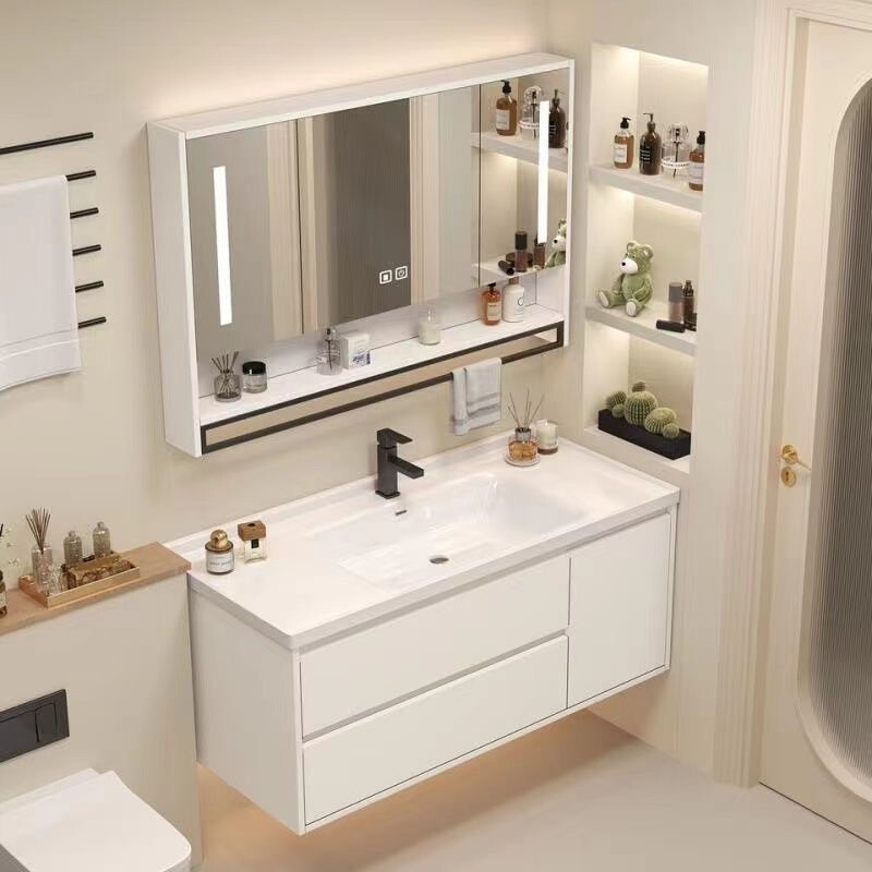 浴室柜组合一体盆陶瓷智能现代简约洗手盆洗脸池洗漱台洗面卫生间
