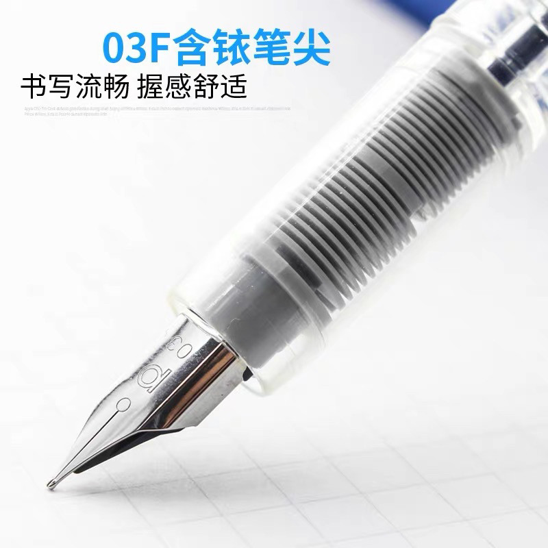 正品现货日本国誉白金联名限定款钢笔学生练字书写墨囊墨水笔 F尖