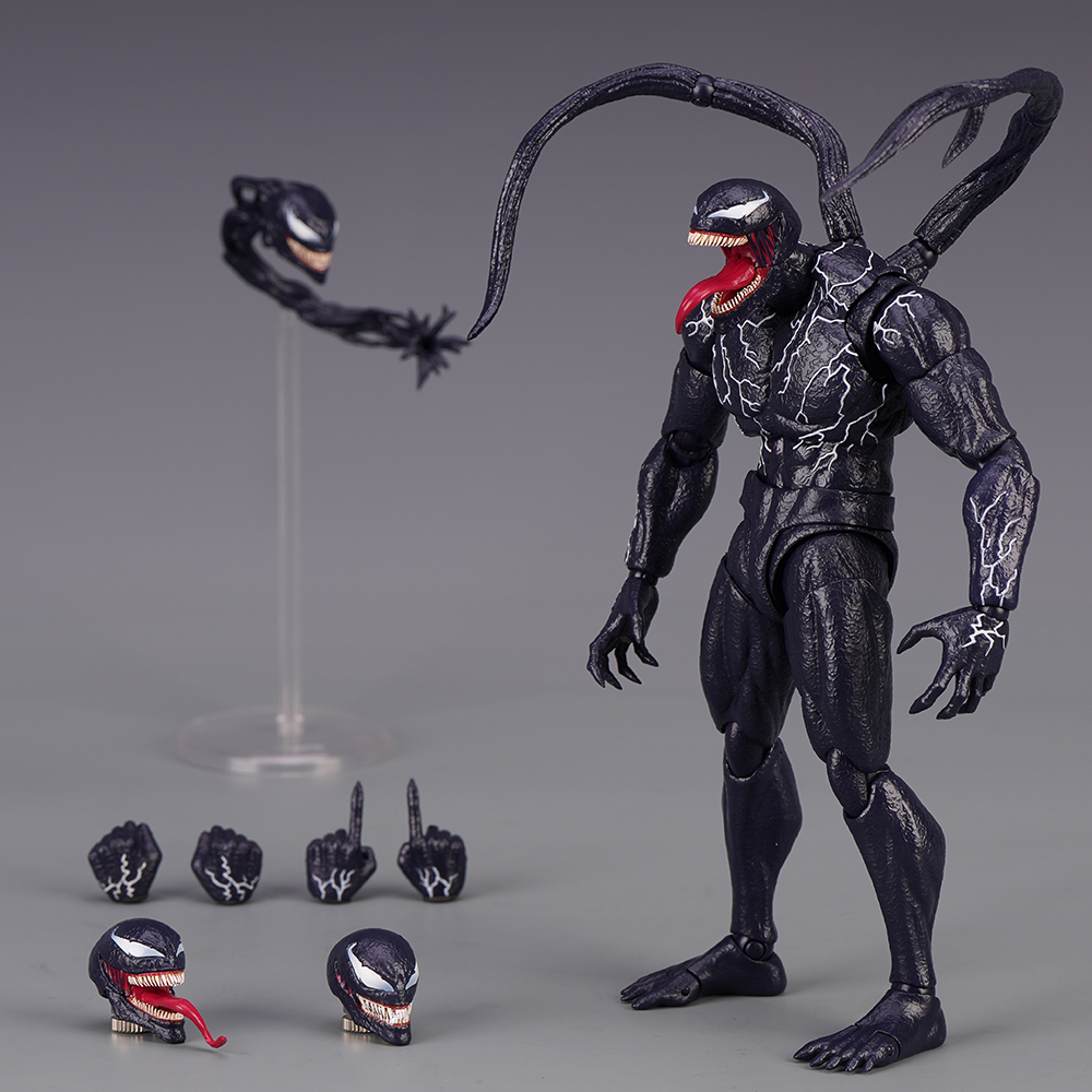 SHF毒液2共生体漫威宇宙超凡蜘蛛侠Venom可动电影手办模型玩具