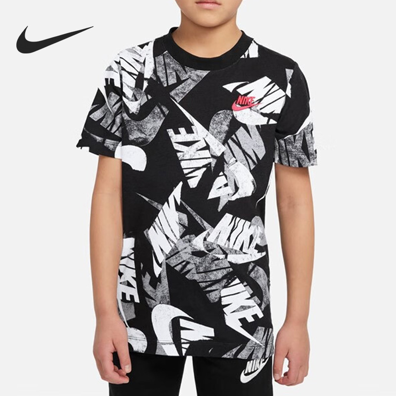 Nike/耐克正品夏季新款休闲大童运动短袖T恤DO1816-010