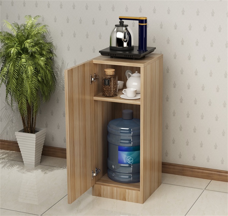 新款餐边柜上水器柜饮水纯净水桶柜办公室家用多功能茶水柜储物架