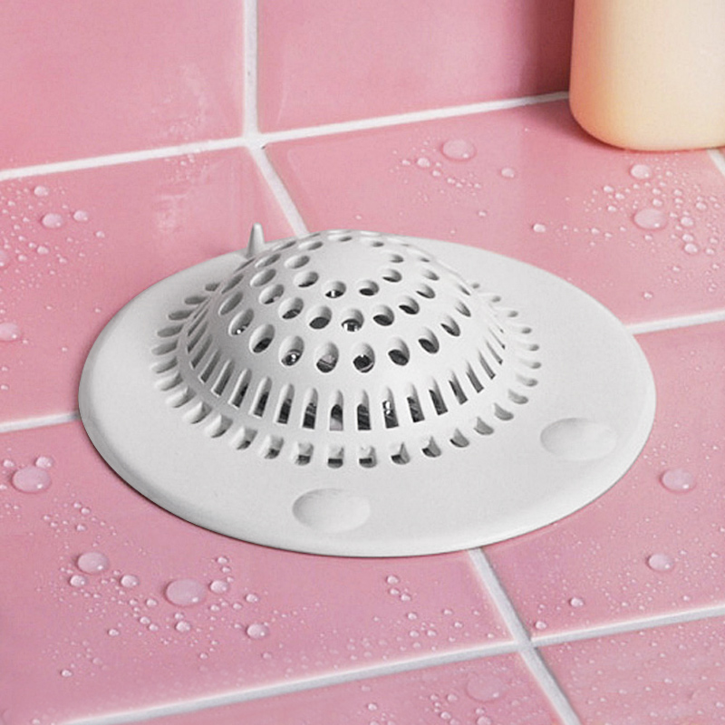 日式LEC浴室头发过滤网地漏盖下水道水槽卫生间洗脸手池毛发防堵