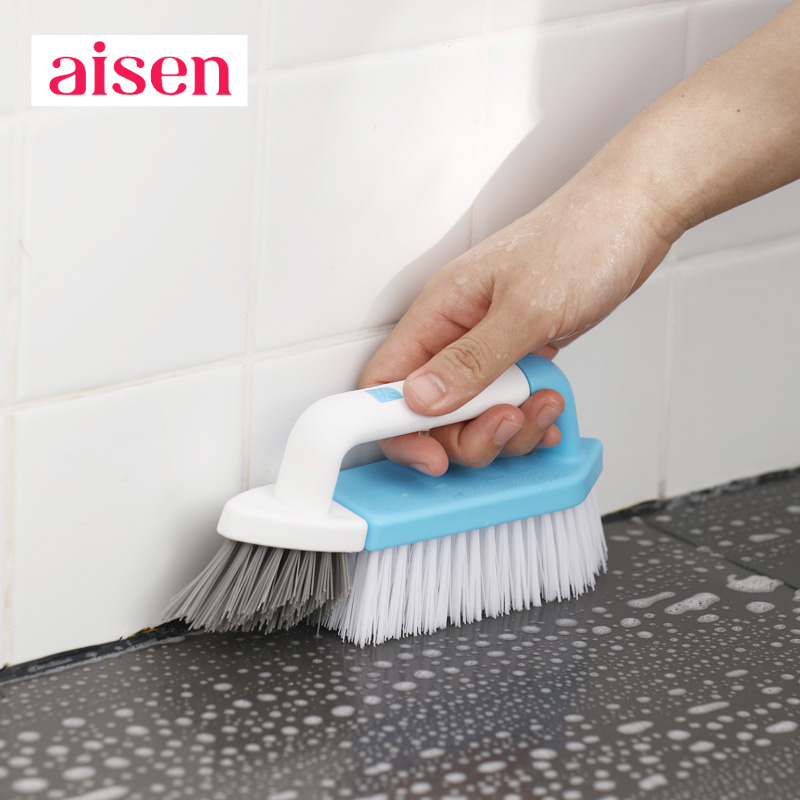 日本aisen浴室清洁刷厨房卫生间厕所浴缸硬毛刷瓷砖地板刷子大全