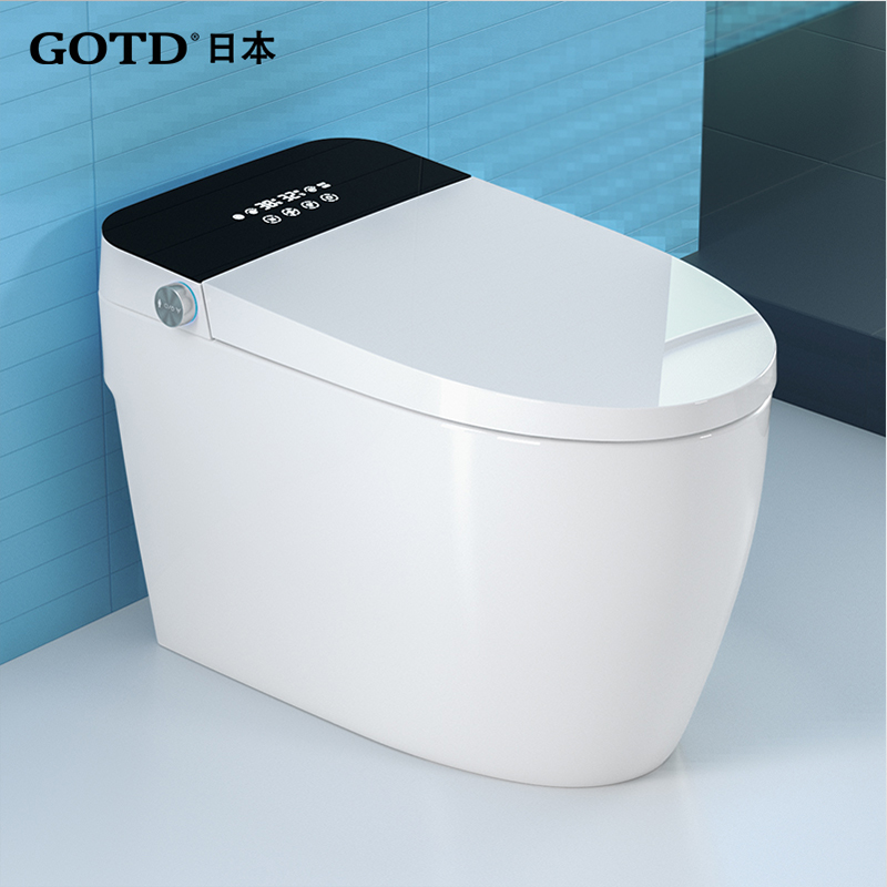 日本GOTD家用智能马桶一体式无水压要求坐便器全自动翻盖泡沫盾