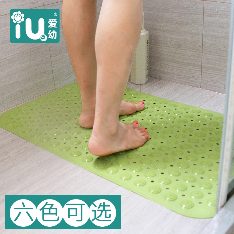 浴室防滑垫卫生间地垫厕所卫浴吸盘洗脚垫子家用淋浴洗澡按摩浴缸