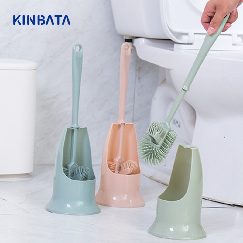 日本kinbata马桶刷洗厕所刷子长柄软毛挂墙式家用卫生间清洁套装
