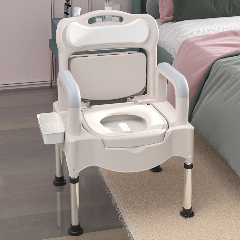 老人坐便椅便携式家用可移动马桶室内蹲坑蹲厕改坐便器孕妇坐便器