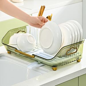 放碗架沥水架厨房碗碟盘碗筷收纳盒水槽旁餐具置物架滤水篮晾碗架
