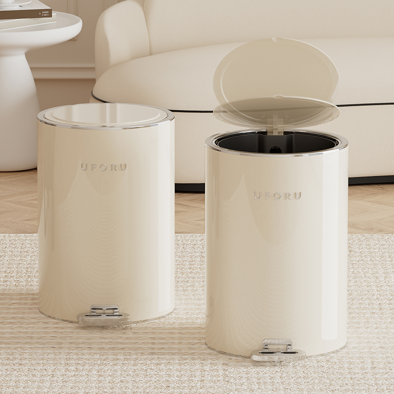 帝尼亚脚踩垃圾桶家用客厅新款大容量高颜值轻奢卫生间厨房卫生桶