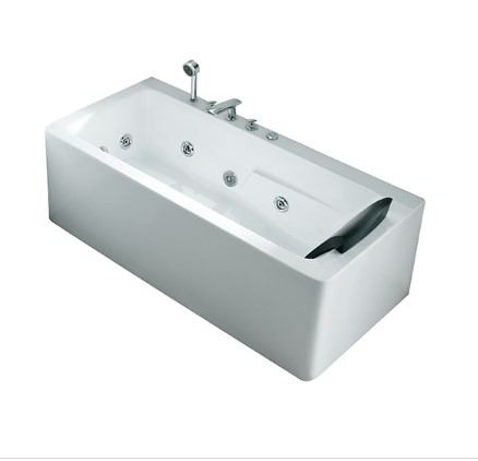 华美嘉浴缸珠光板按摩浴缸简系列WG-J01A/B/C/D/E/F/G/H尺寸