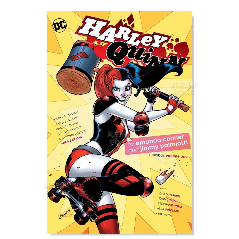 【预 售】DC漫画 哈莉·奎因全集1 小丑女 Harley Quinn by Amanda Conner&Jimmy Palmiotti Omnibus Vol. 1 英文漫画书进口原版书