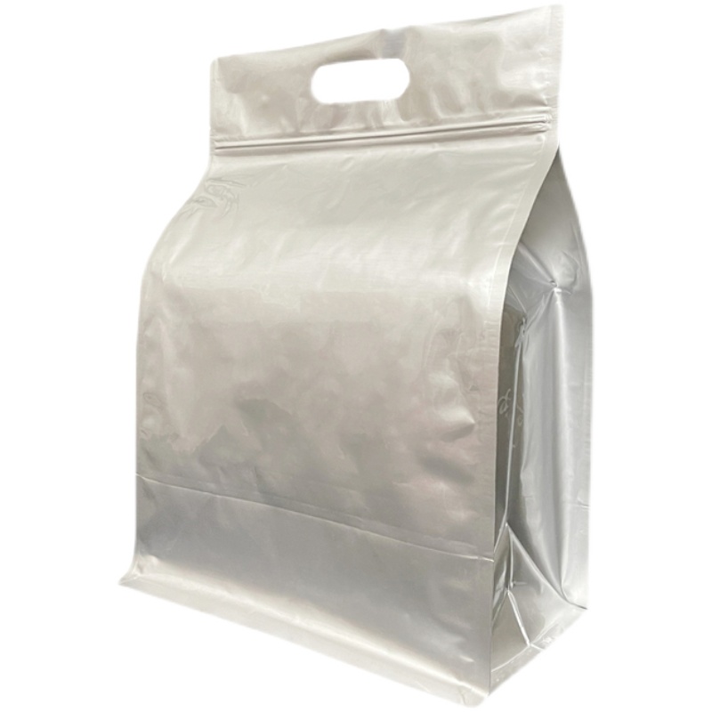 铝箔茶叶包装袋八边封加厚密封袋红茶绿茶一斤装大号自封袋子通用