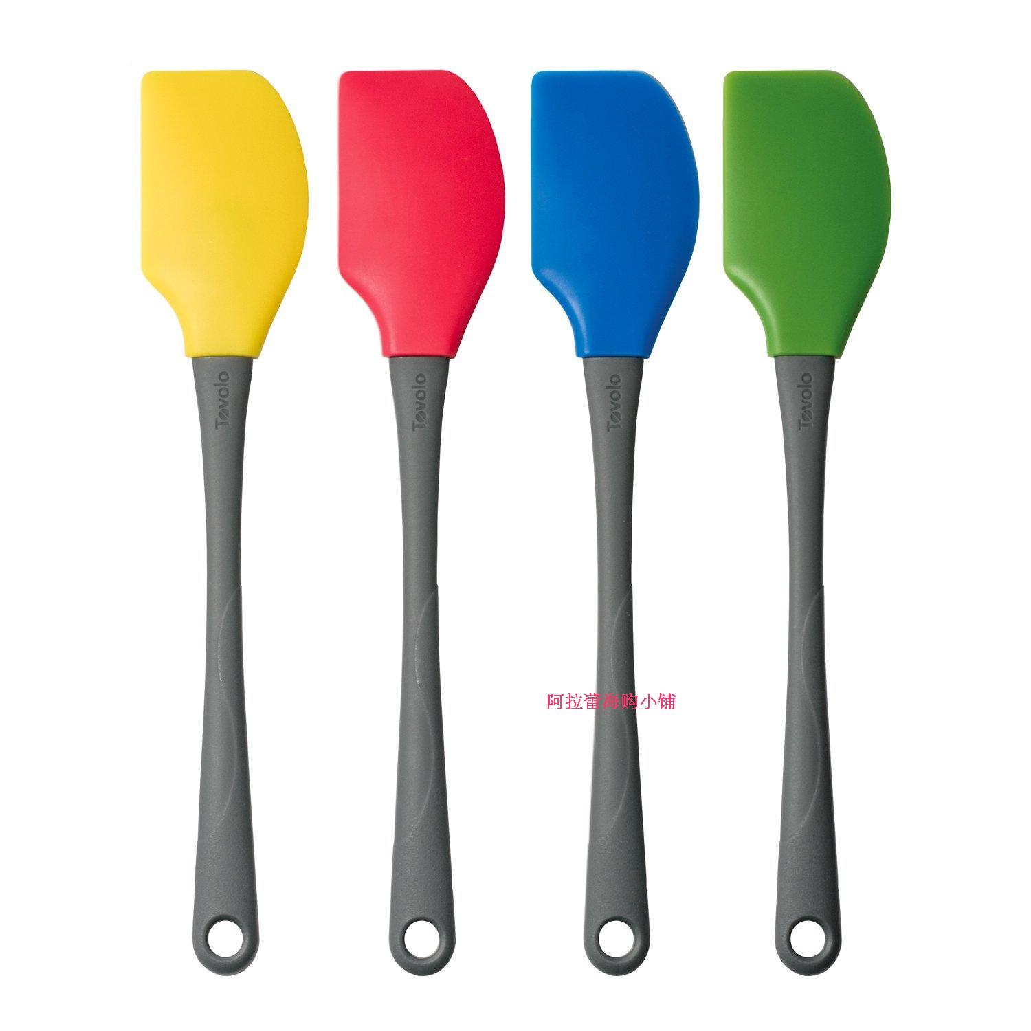 现货 美国进口Tovolo 高品质硅胶刮刀 烘焙工具 四色可选 单支