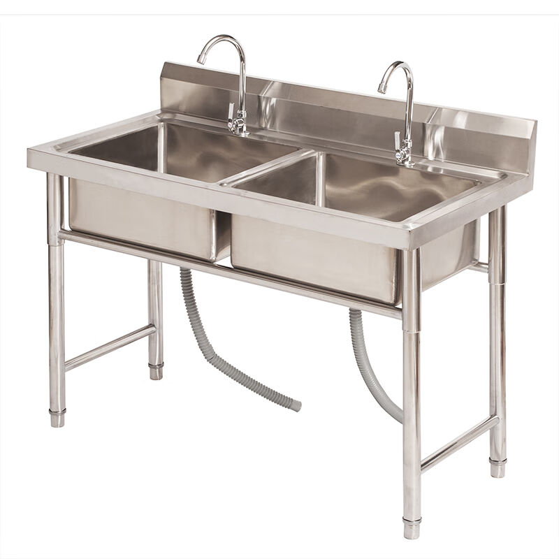 极速洗菜盆双槽厨房不锈钢水槽洗碗池水池商用家用单槽洗碗槽洗手