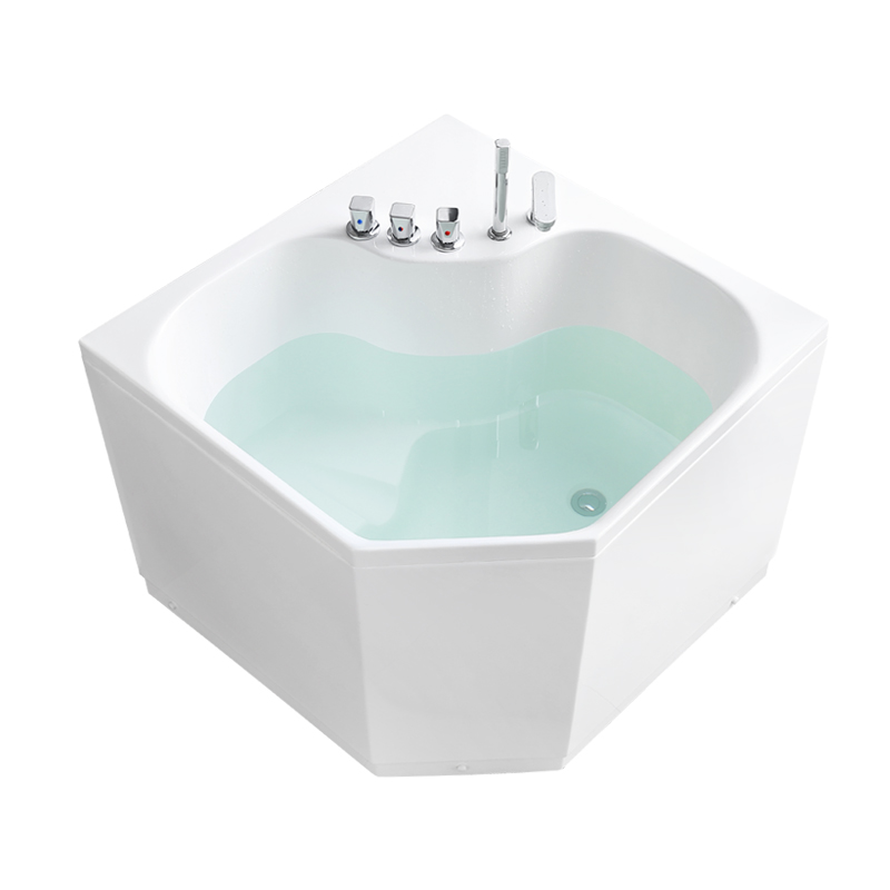 新品定制尺寸家用小浴缸s亚克力小户型转角日式迷你三角坐式深泡