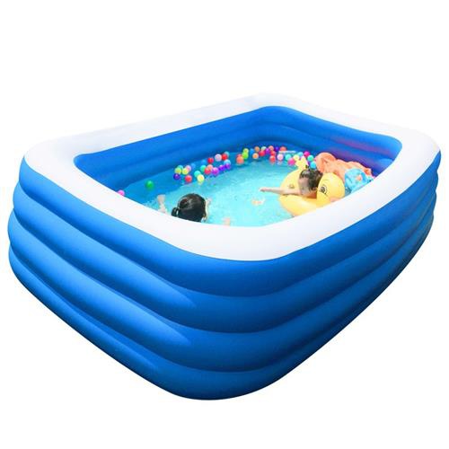 。家用夏季儿童充气游泳池成人家庭游泳J池玩水加厚浴缸超大号婴