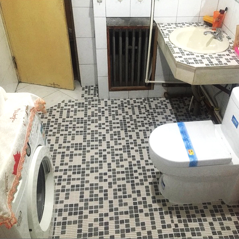 浴室地垫吸水防滑垫卫生间脚垫卫浴客厅卧室地毯厕所地垫长条防水