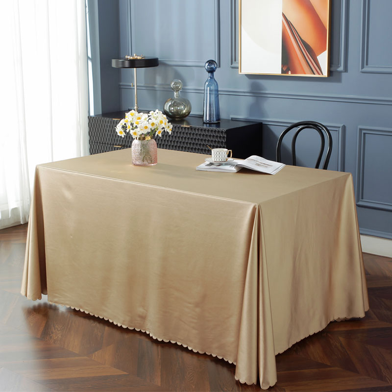 会桌议桌布定制展会酒店餐桌地推广告签到长布台方形会Z议室桌布