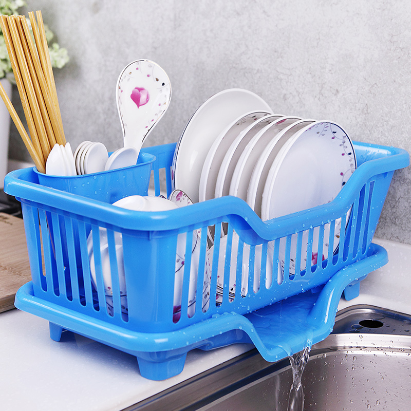 居无限厨房沥水碗架收纳架置物架沥碗碟架碗筷碟塑料碗柜滴水大号
