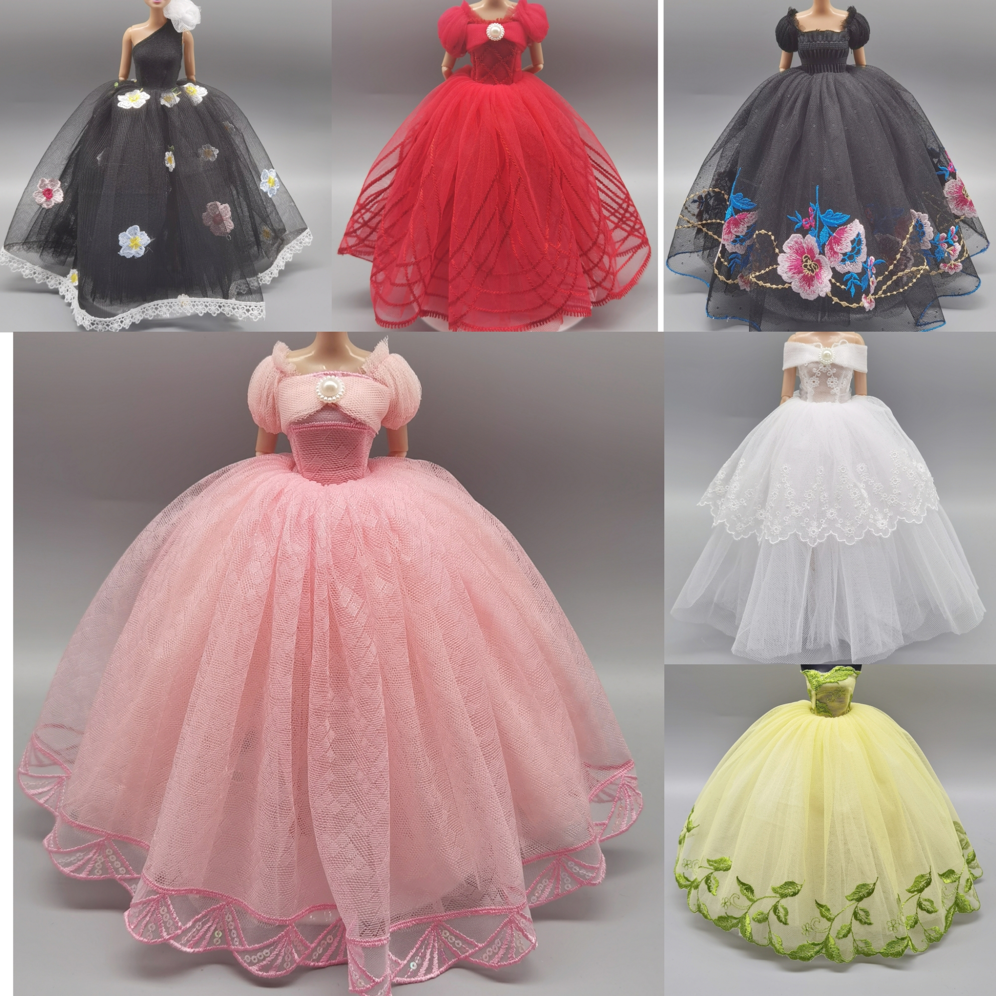 30厘米娃娃衣服娃衣配件儿童女童女孩玩具换装婚纱礼服