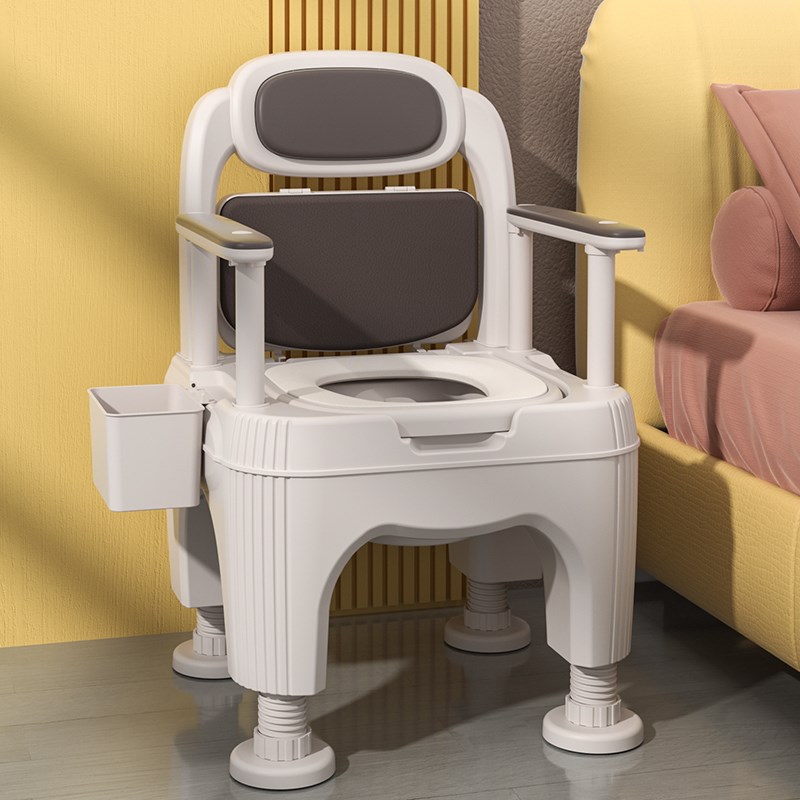 家用老人坐便器可移动孕妇马桶残疾人室内尿桶便携式蹲厕椅大便椅