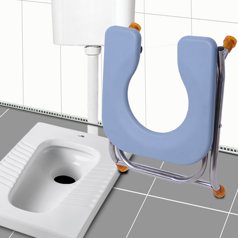 大便防滑老人不锈便厕所便蹲椅坐便器坐病人凳孕妇马桶加厚!折叠